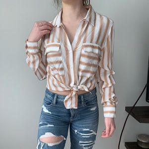 Striped Button Down